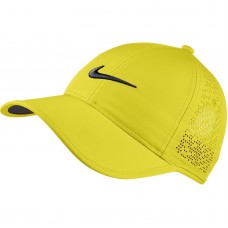 NEW Nike Mujer&apos;s Adjustable Perforated Golf Cap Hat Yellow Electro Lime  eb-74504616